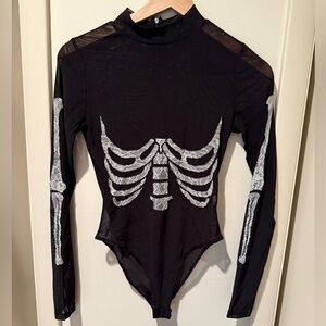 Mesh Skeleton Bodysuit